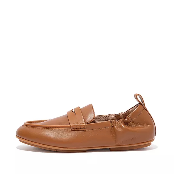 loafers FitFlop ALLEGRO δερματινα Penny ανοιχτο καφε | 34497066