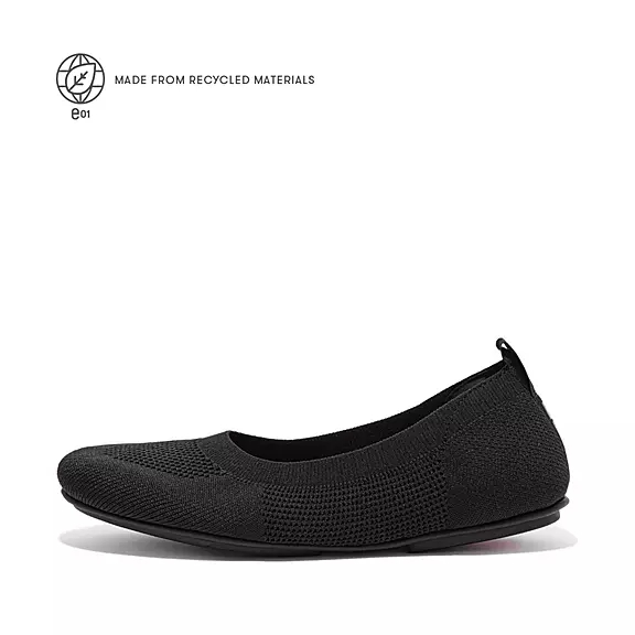 μπαλαρινα FitFlop ALLEGRO E01 Multi-Knit μαυρα | 91164797