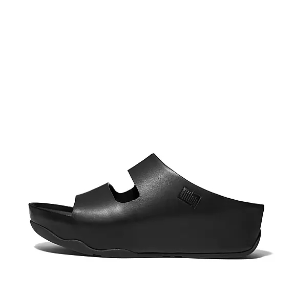 παντοφλεσ FitFlop SHUV Two-Bar δερματινα μαυρα | 44276247