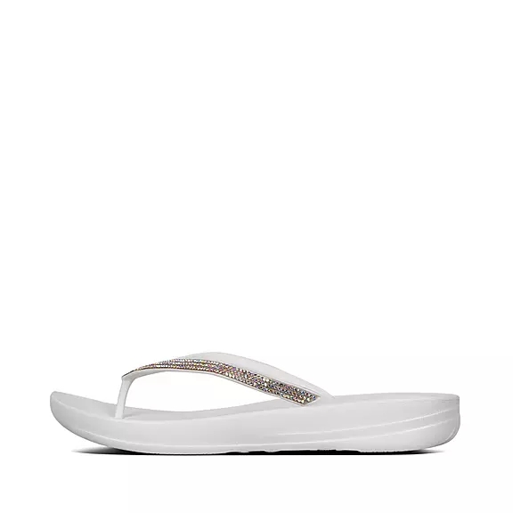 σαγιοναρεσ FitFlop IQUSHION Sparkle Ergonomic ασπρα | 28583878