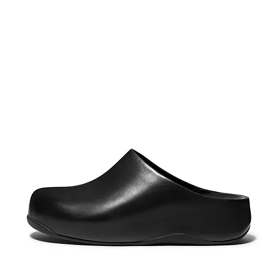 σαμπο FitFlop SHUV δερματινα μαυρα | 79256434