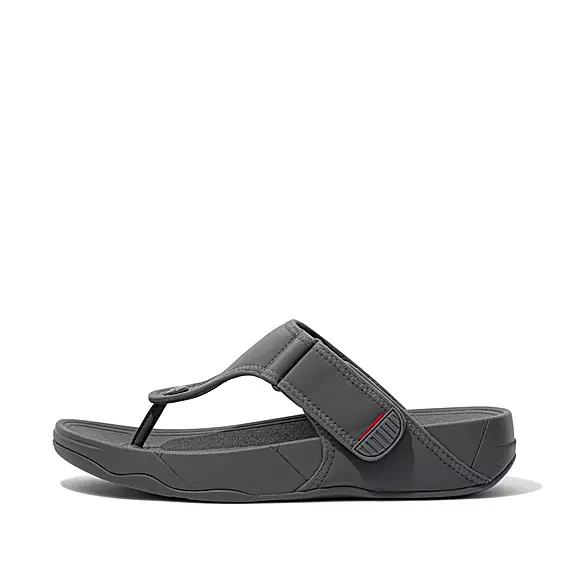 Toe-post σανδάλια FitFlop TRAKK II θαλασσης-Resistant γκρι | 34398814