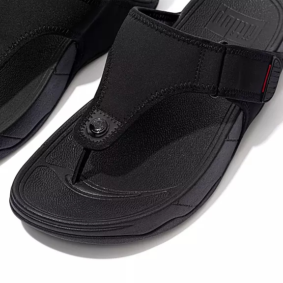 Toe-post σανδάλια FitFlop TRAKK II θαλασσης-Resistant μαυρα | 86569298