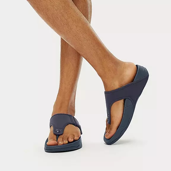 Toe-post σανδάλια FitFlop TRAKK II θαλασσης-Resistant σκουρο μπλε | 87078611