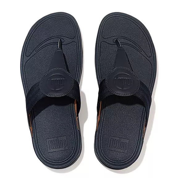 Toe-post σανδάλια FitFlop WALKSTAR Webbing σκουρο μπλε | 67124368