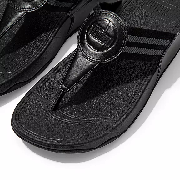 Toe-post σανδάλια FitFlop WALKSTAR Webbing μαυρα | 94309217