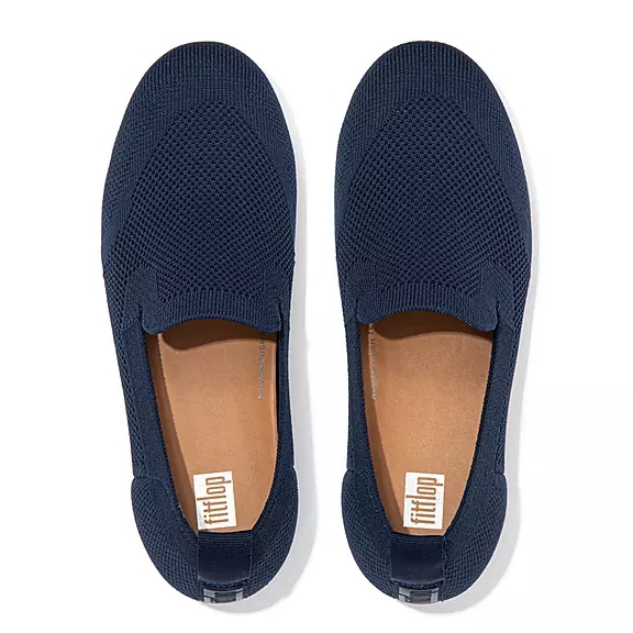 loafers FitFlop ALLEGRO E01 Multi-Knit σκουρο μπλε | 34384172