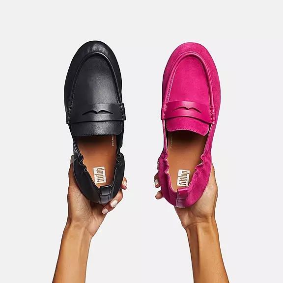 loafers FitFlop ALLEGRO δερματινα Penny μαυρα | 53508607