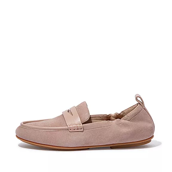 loafers FitFlop ALLEGRO σουετ Penny Μπεζ | 75290941