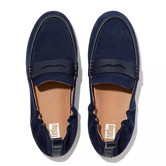 loafers FitFlop ALLEGRO σουετ Penny σκουρο μπλε | 11534173