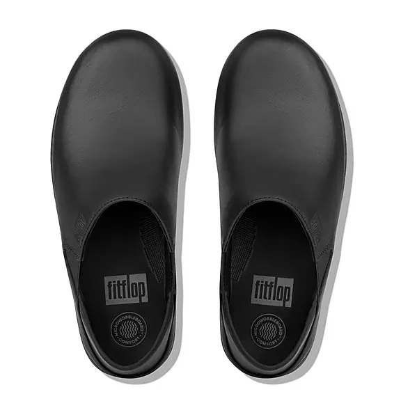 loafers FitFlop SUPERLOAFER δερματινα μαυρα | 36276764