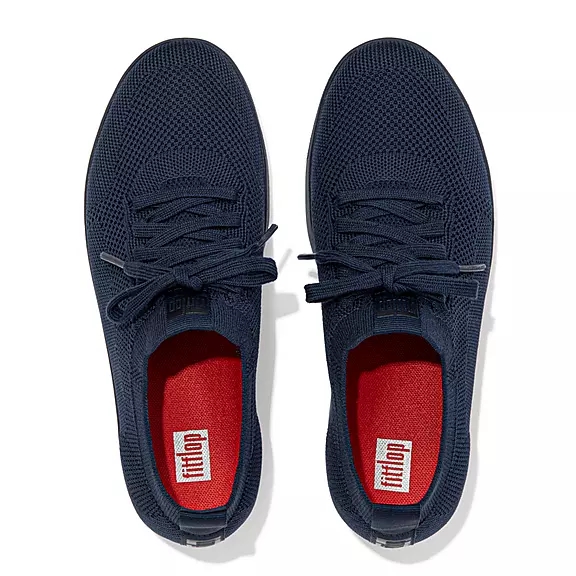 αθλητικά παπούτσια FitFlop RALLY θαλασσης-Resistant Knit σκουρο μπλε | 88757594