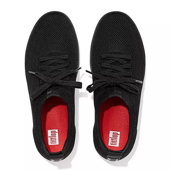 αθλητικά παπούτσια FitFlop RALLY θαλασσης-Resistant Knit σκουρο μπλε | 91345445