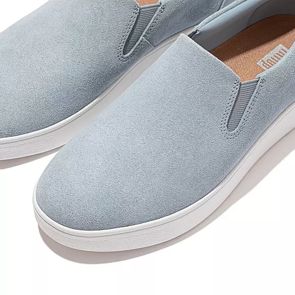 αθλητικά παπούτσια FitFlop RALLY σουετ Slip-On μπλε | 96306889