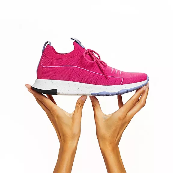 αθλητικά παπούτσια FitFlop VITAMIN FF E01 Knit Sports φουξια ροζ | 17947522