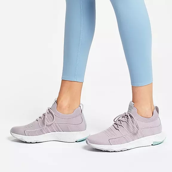 αθλητικά παπούτσια FitFlop VITAMIN FF E01 Knit Sports ανοιχτο μωβ | 24768166