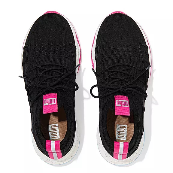 αθλητικά παπούτσια FitFlop VITAMIN FF E01 Knit Sports μαυρα | 73527778