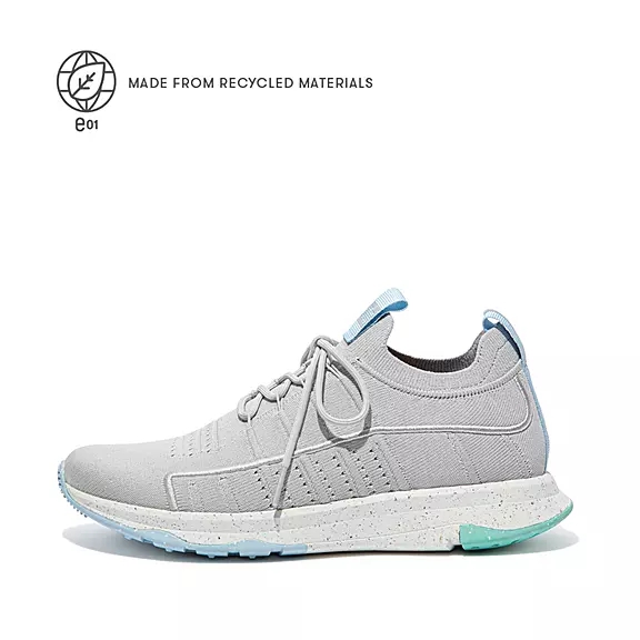 αθλητικά παπούτσια FitFlop VITAMIN FF E01 Knit Sports γκρι | 89403777