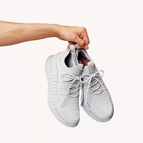 αθλητικά παπούτσια FitFlop VITAMIN FF Knit Sports γκρι | 42514596