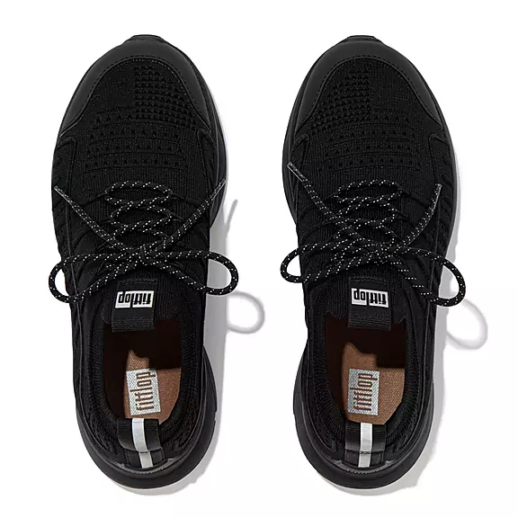 αθλητικά παπούτσια FitFlop VITAMIN FF Knit Sports μαυρα | 54058267