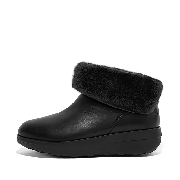 μποτακια FitFlop MUKLUK SHORTY αδιαβροχα Shearling-επενδυση μαυρα | 86702507