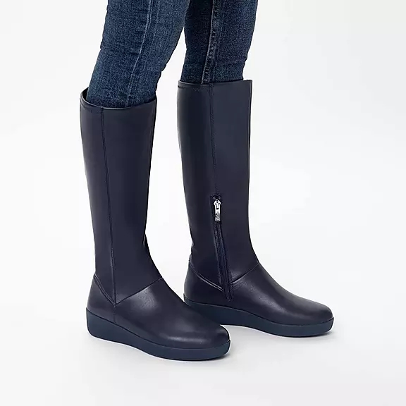 μποτεσ FitFlop SUMI Stretch Knee-High σκουρο μπλε | 29970422