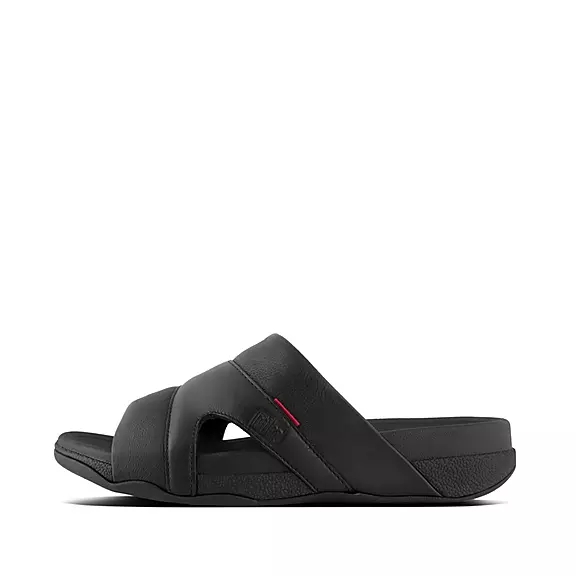 παντοφλεσ FitFlop FREEWAY δερματινα Pool μαυρα | 76424873