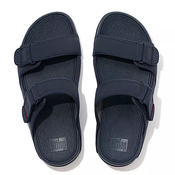 παντοφλεσ FitFlop GOGH MOC θαλασσης-Resistant σκουρο μπλε | 73926011