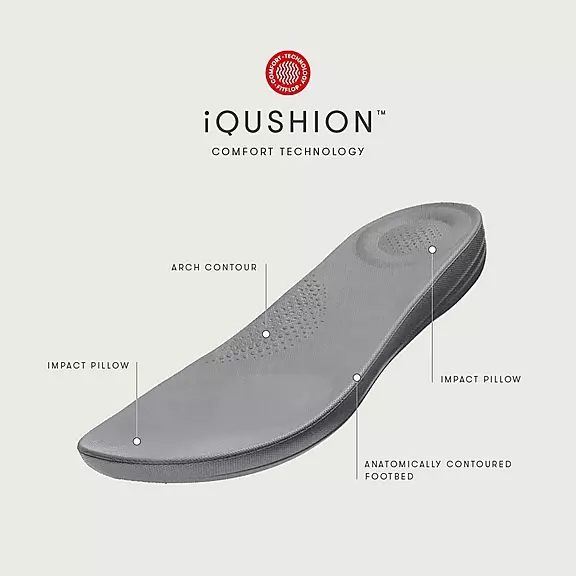 παντοφλεσ FitFlop IQUSHION Multi-λουρακια μαυρα | 39897107