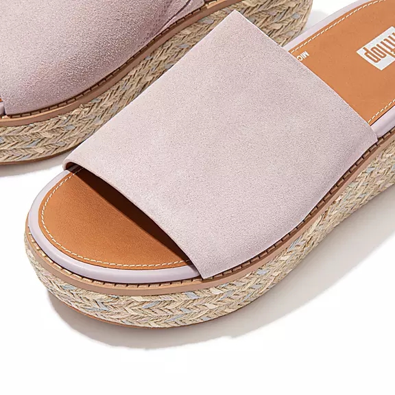 πεδιλα πλατφορμεσ FitFlop ELOISE εσπαντριγιεσ σουετ Wedge ανοιχτο μωβ | 54725468