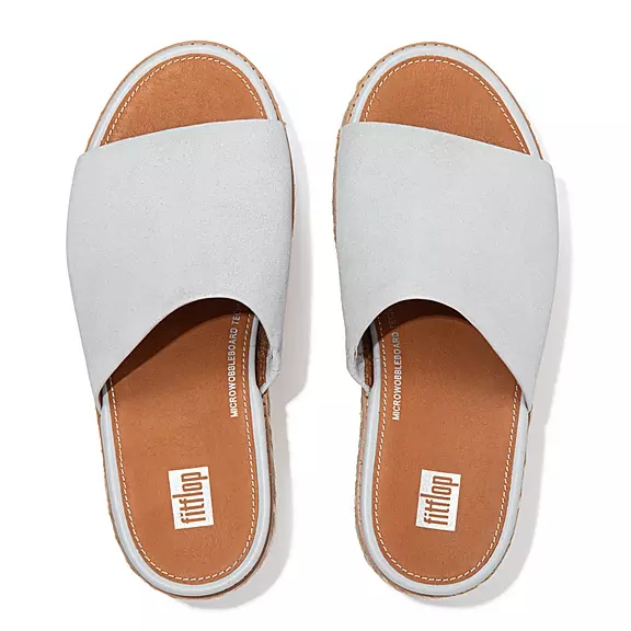 πεδιλα πλατφορμεσ FitFlop ELOISE εσπαντριγιεσ σουετ Wedge γκρι | 90971163