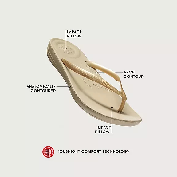 σαγιοναρεσ FitFlop IQUSHION Ergonomic ασπρα | 94780789