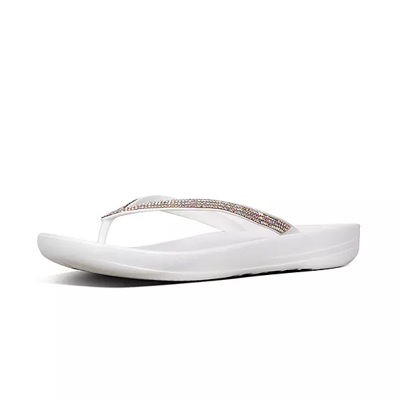 σαγιοναρεσ FitFlop IQUSHION Sparkle Ergonomic ασπρα | 28583878