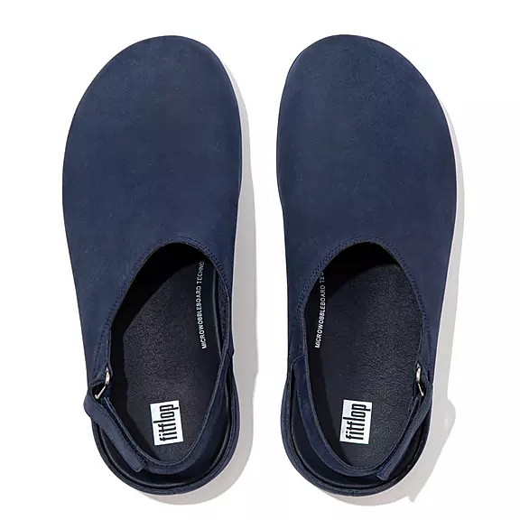 σαμπο FitFlop SHUV Nubuck Back-λουρακια σκουρο μπλε | 22382619