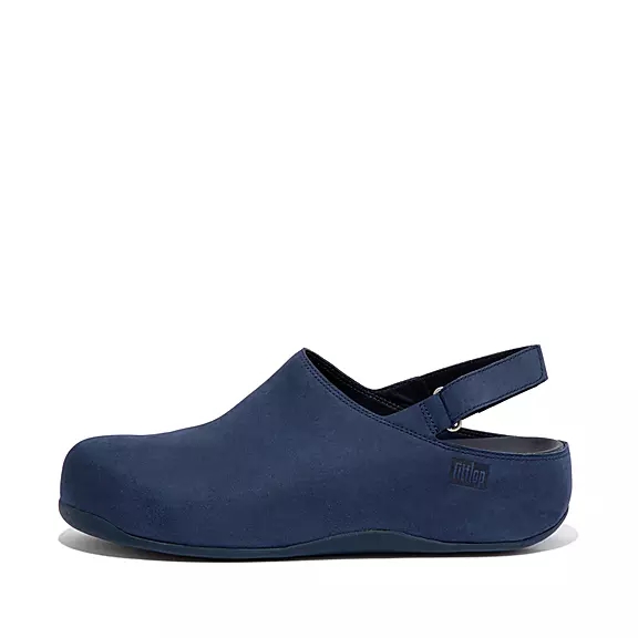 σαμπο FitFlop SHUV Nubuck Back-λουρακια σκουρο μπλε | 22382619